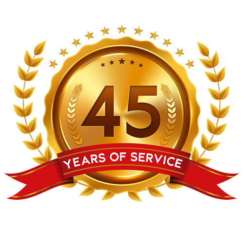 45 Years of Service in Tennessee